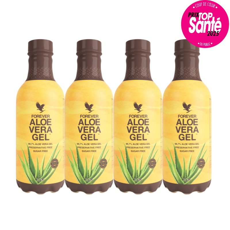 4 pack forever aloe vera gel forever by ln 1