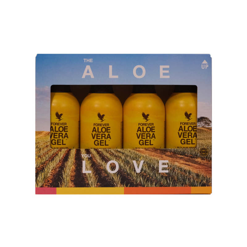4 pack forever aloe vera gel forever by ln 2