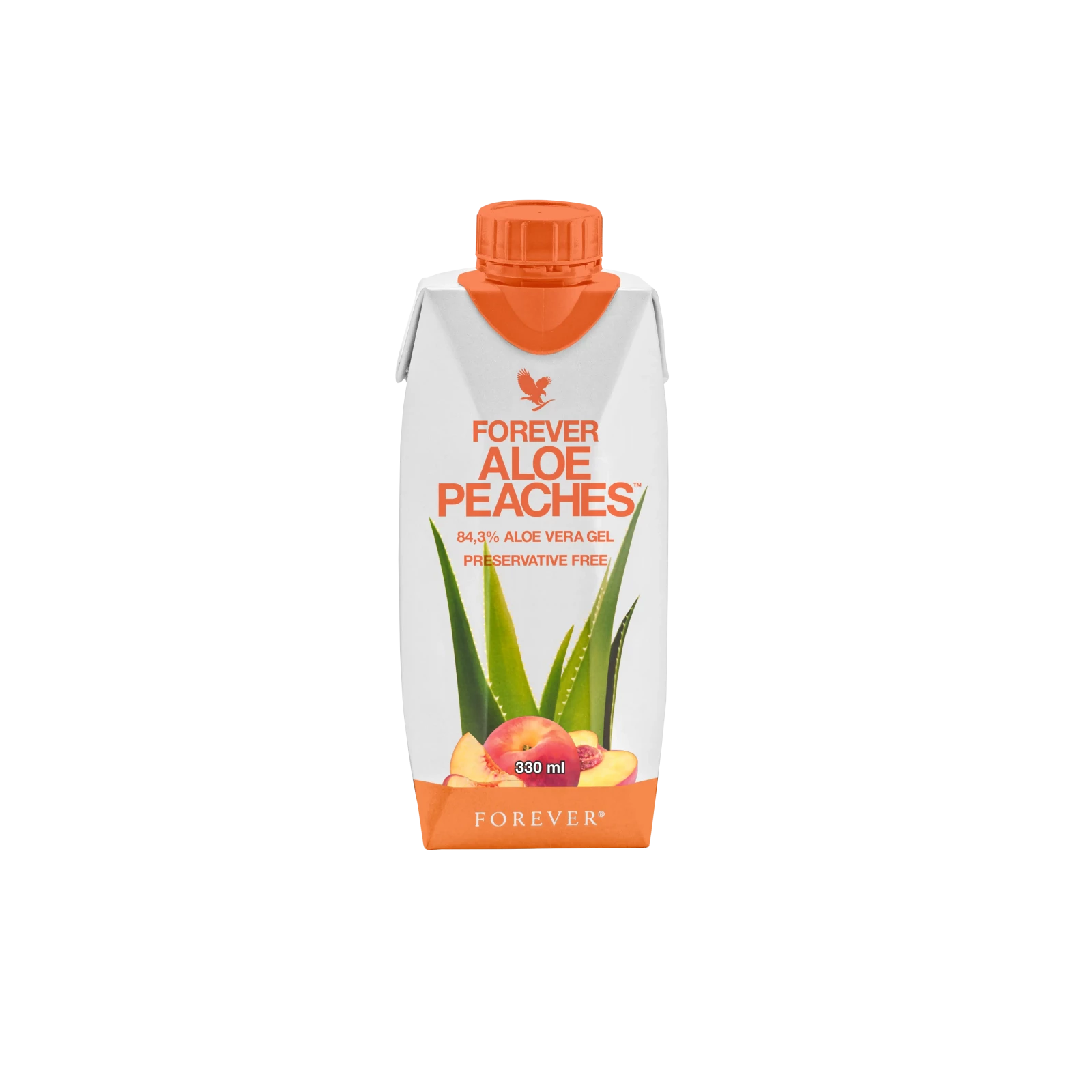 forever aloe peche 330 ml x 12 forever by ln 3