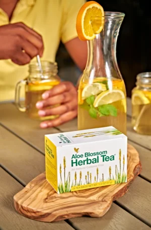 infusion fleur daloes aloe blossom herbal tea forever by ln 1